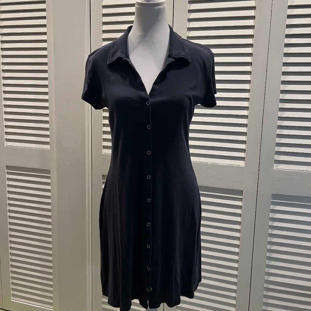 Navy polo dress